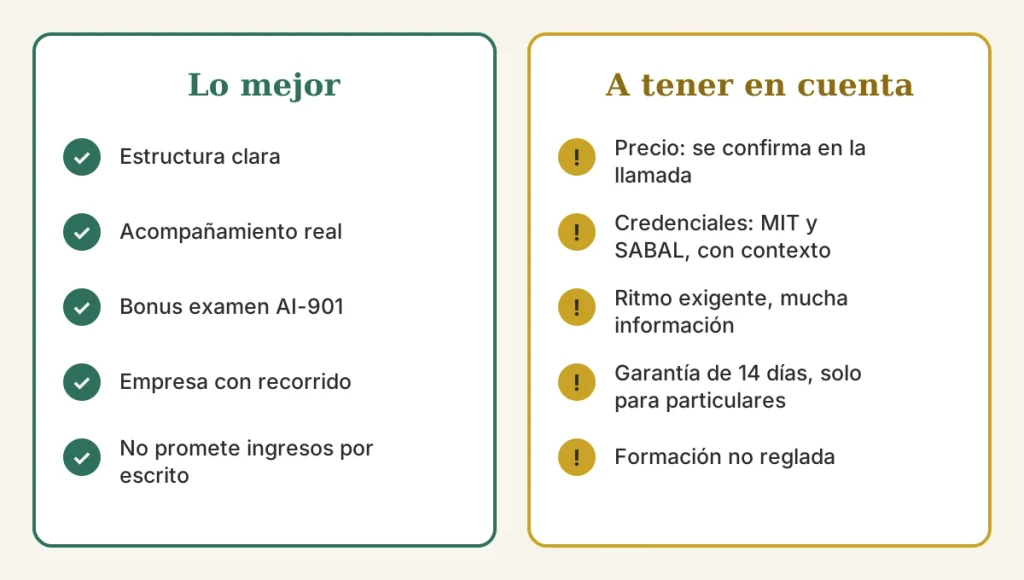 Ventajas de Centeia pro y aspectos a tener en cuenta